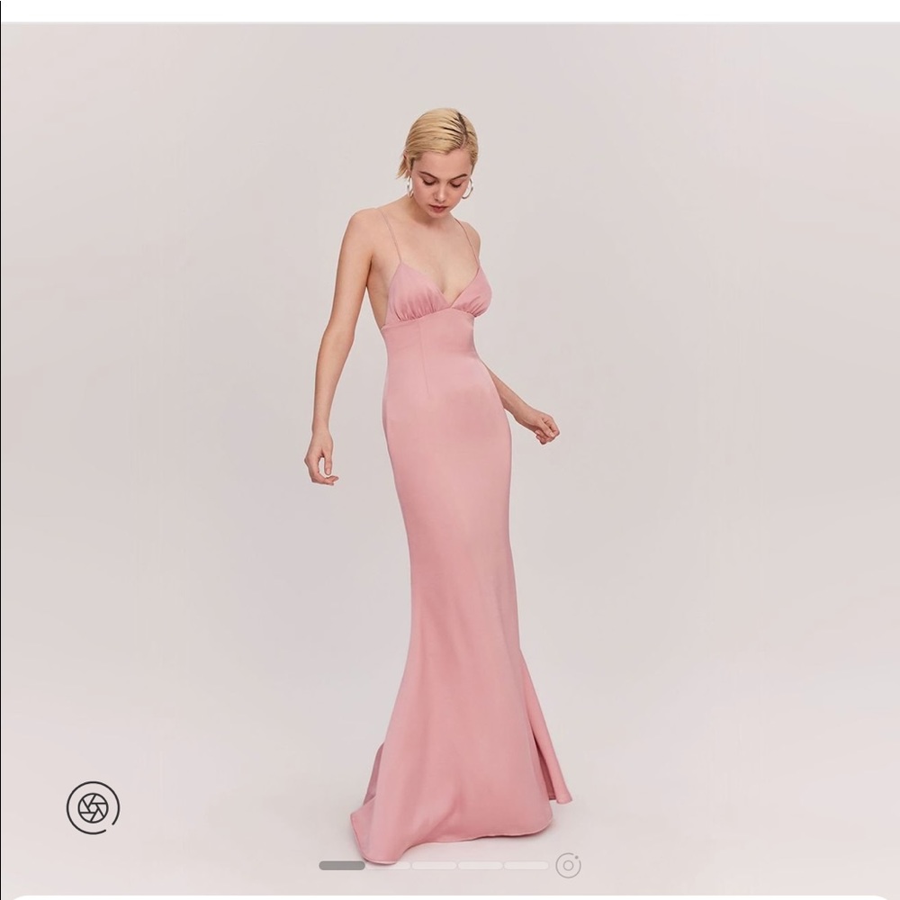 Navy Fame and Partners dress